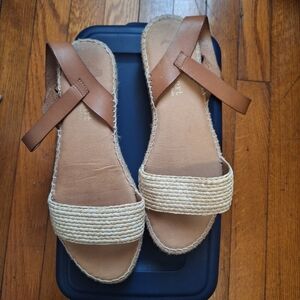 Paseart Tiramisu Platform Espadrille Sandals-Sz 40